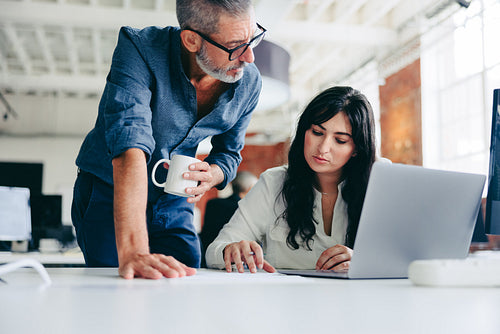 Collaborating on the latest project