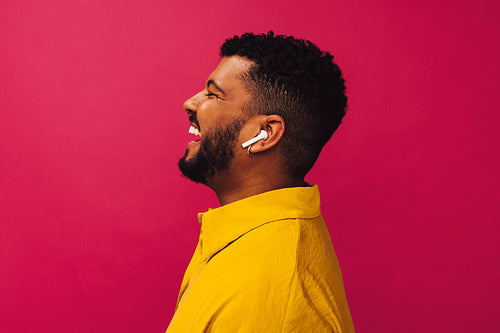 Enjoying my favourite music