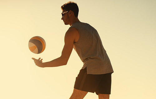 Coastal championship: Intense beach volleyball match