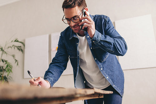 Making plans over the phone