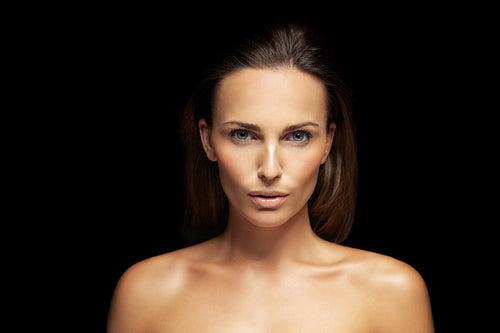 Natural Beauty with fresh and clean skin