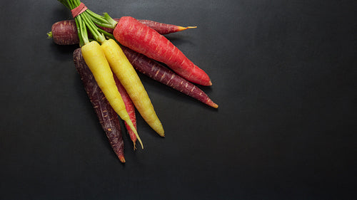 Carrots and radishes