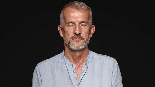 Portrait of a senior man