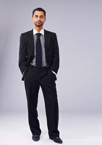 Full Length Portrait of a Confident Young Boss