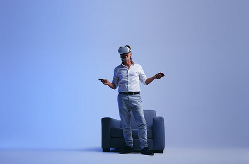 Business presentation in the metaverse