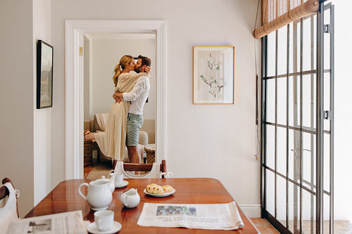 Romance in the morning