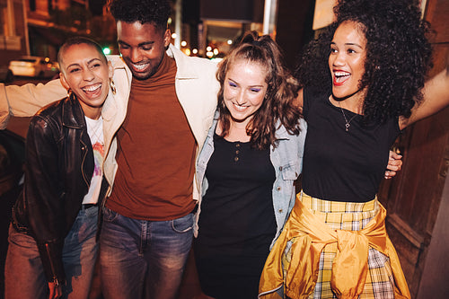 Going out on a Friday night