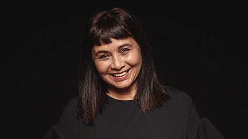 Portrait of a happy woman