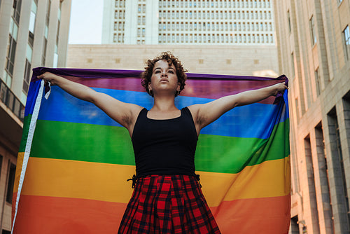 Celebrating gay pride in the city