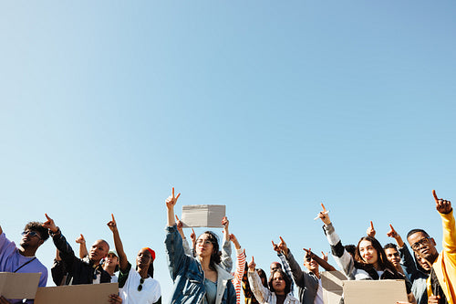 Protesters make their voices heard in the fight for equality