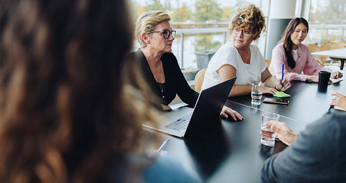Business people meeting in conference room