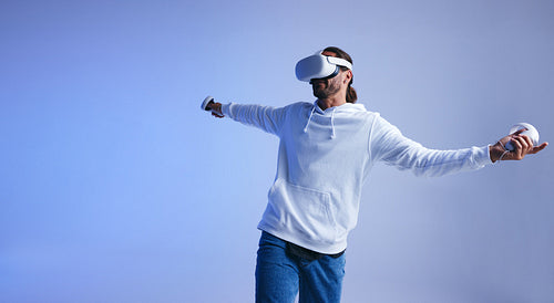 Having fun in a virtual party