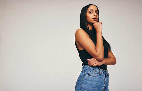 Confident and strong