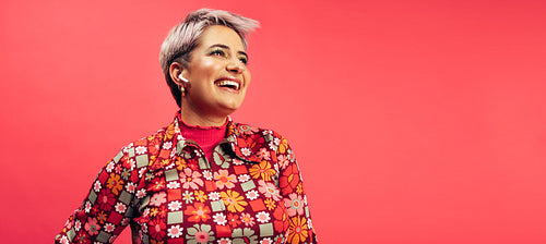 Streaming an inspiring podcast