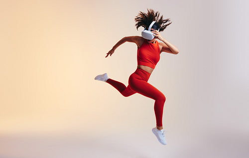 Workout in virtual reality