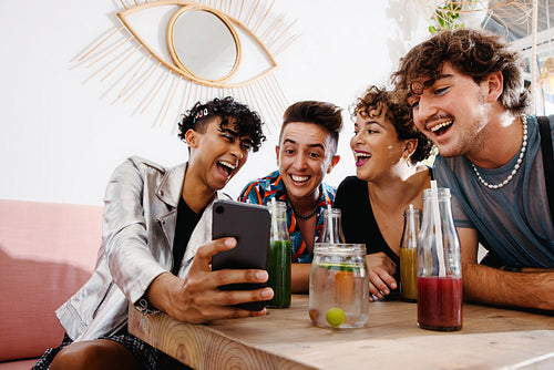 Streaming live during lunch