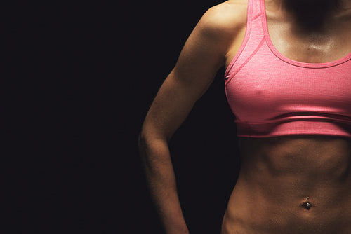 Female Bodybuilder's Perfect Body