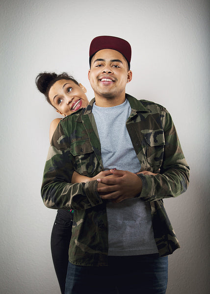 Cute young couple in love