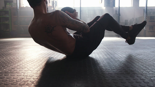 Core strength and stability workout