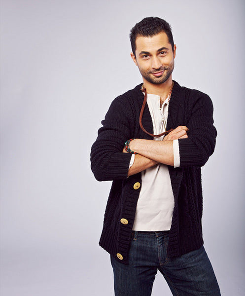 Smiling Man with Arms Crossed