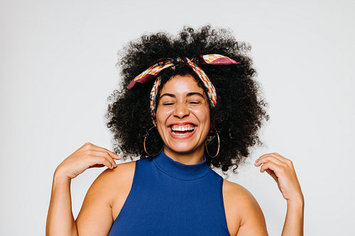 Wearing a natural crown