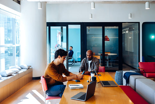 Focused review: Teammates refining ideas together