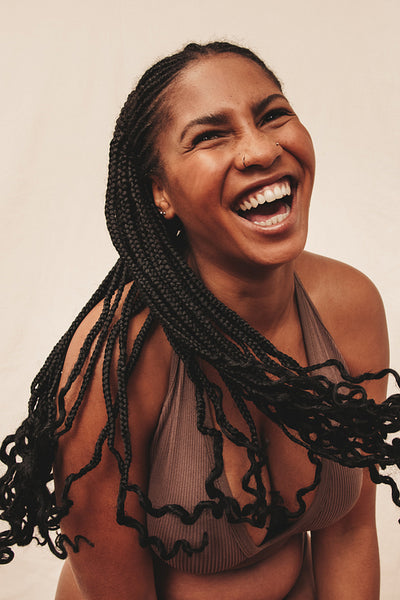 Being natural makes me happy