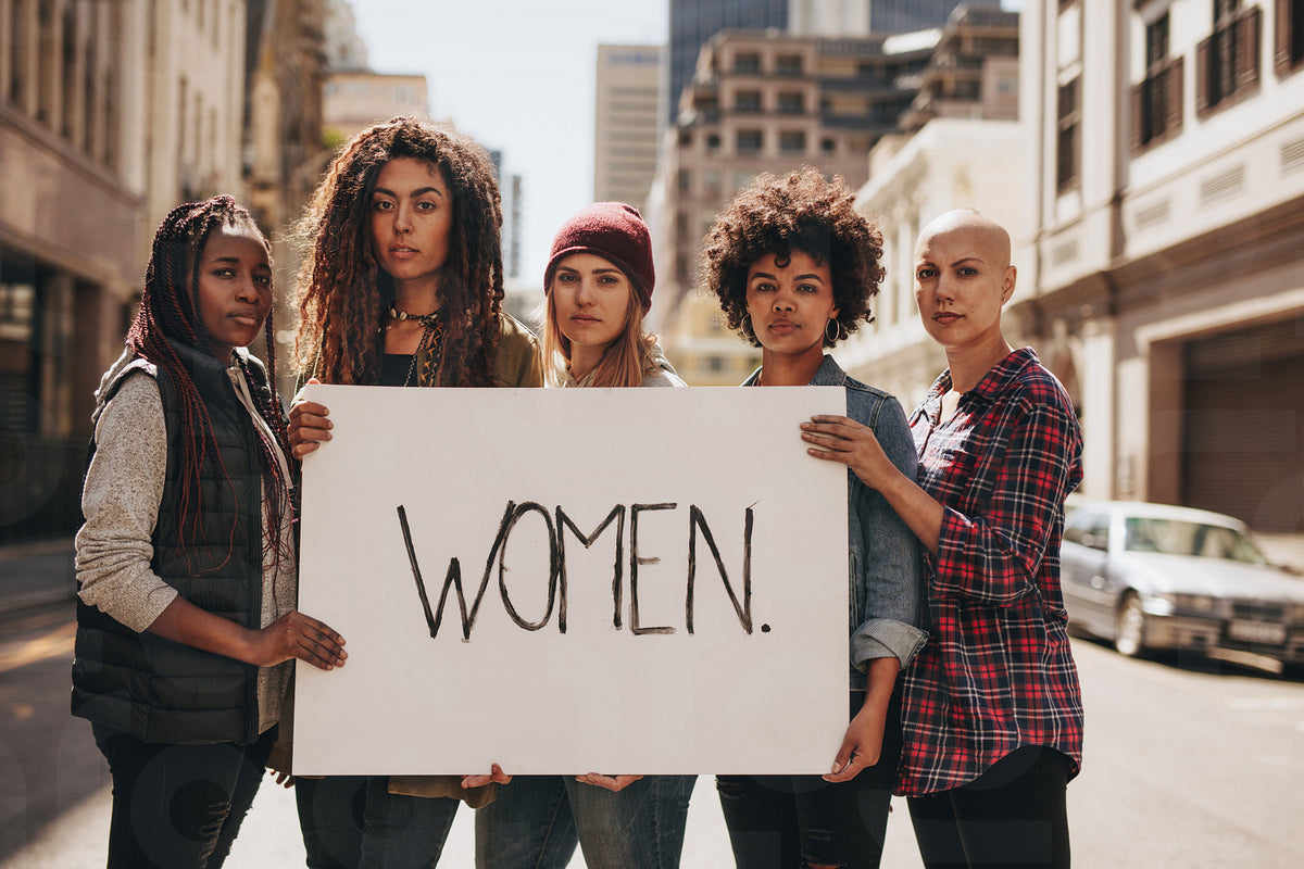 Activist protesting for women rights – Jacob Lund Photography Store ...