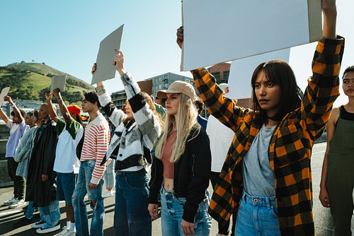 Demanding justice: Protesters rally for equality