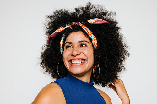 Rocking natural hair with pride