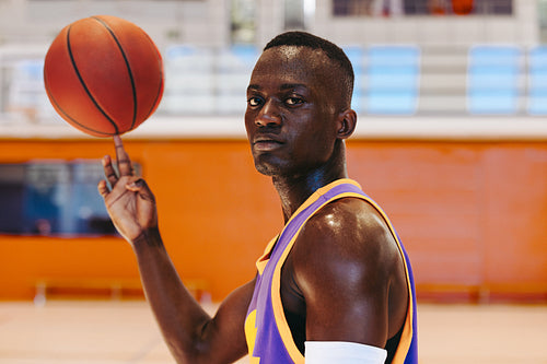 Control and confidence: athlete shows off skills