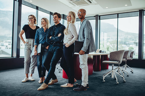 Group of colleagues in conference room