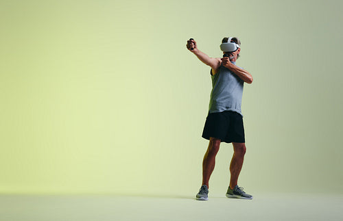 Training in virtual space