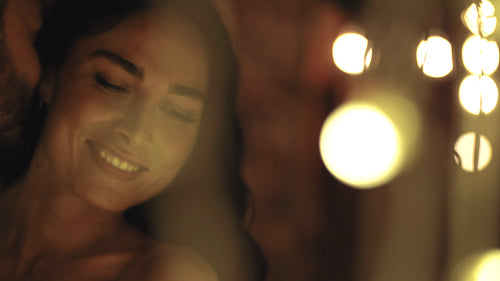 Sharing a special moment with a loved one