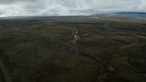 Wonderful Icelandic nature landscape