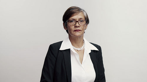 Successful senior businesswoman