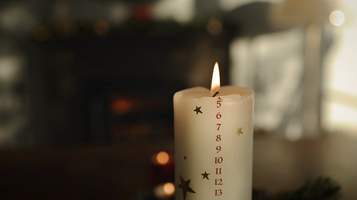 Christmas candle