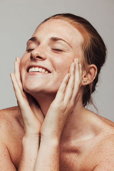 Freckles are beautiful