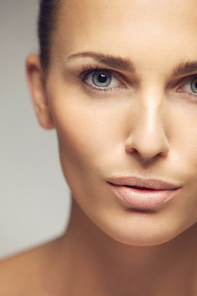 Beautiful woman with healthy skin