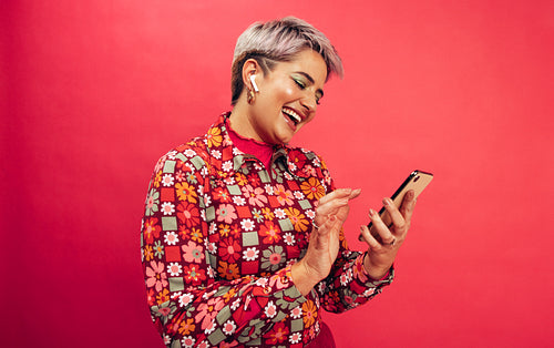 Browsing a popular music app