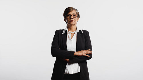 Portrait of senior businesswoman