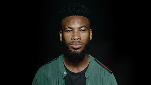 African man with beard