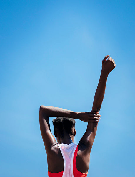 Stretching before exercising