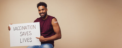 Vaccination saves lives