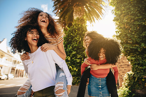 Weekend fun with best friends