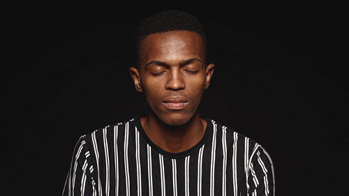 Portrait of african man