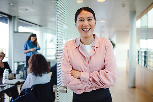 Portrait of successful female professional