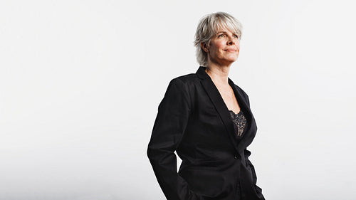 Businesswoman in formal clothes