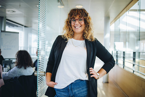 Confident female professional portrait