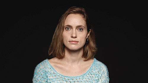 Portrait of a young woman